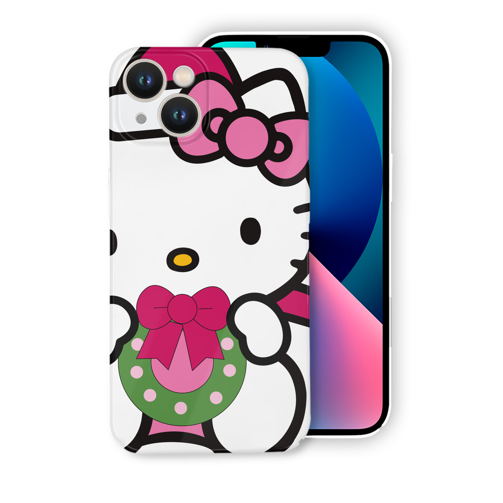 （画像用） Hello Kitty ハローキティ 【iPhone 14シリーズ対応】ハードケース